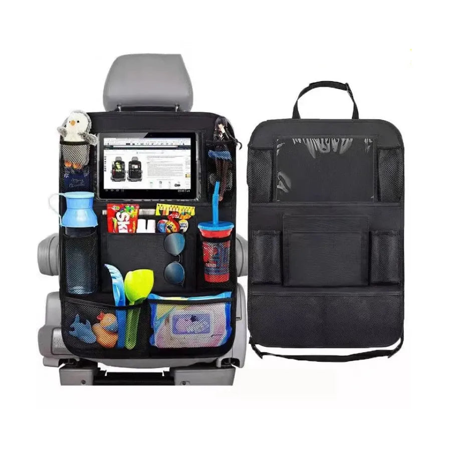 Car Seat Organizer with Storage Compartments